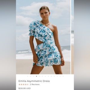 Sabo Skirt Emilia Asymmetrical Dress